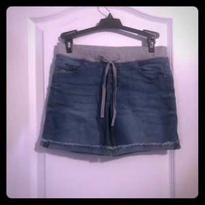 Justice Girls Blue Jean Shorts